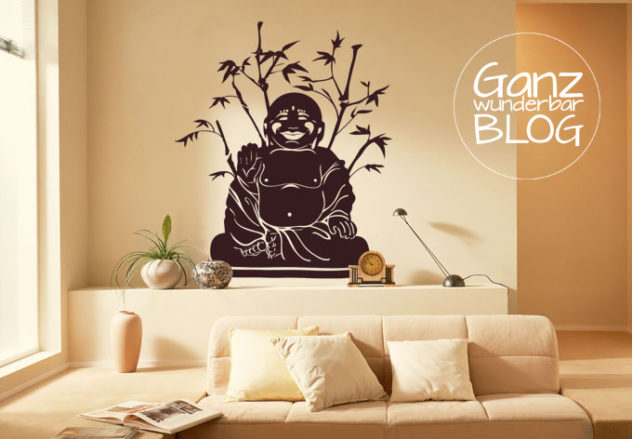 Wandtattoo_Buddha_Bambus