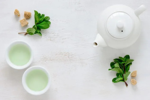 Grüner Tee Antioxidantien