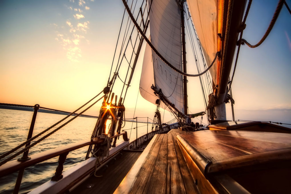 I am sailing · Yoga und Segelurlaub