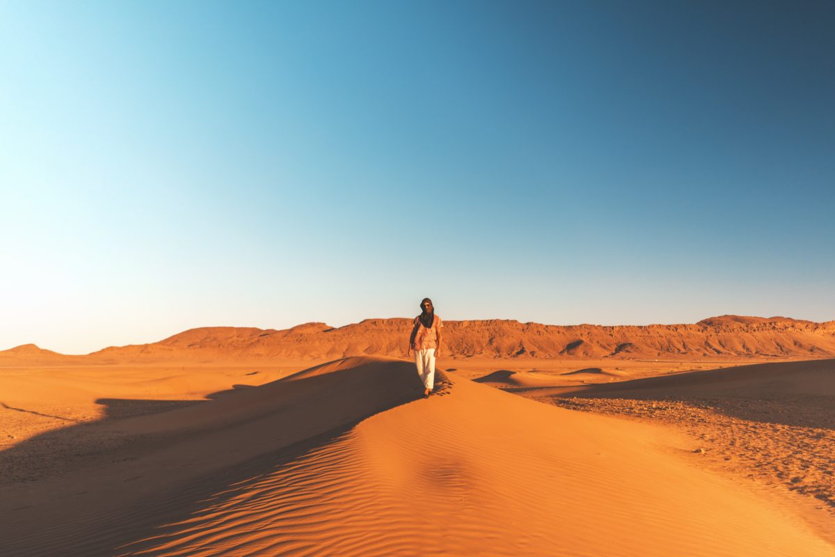 Wüsten Yoga Urlaub in Marokko