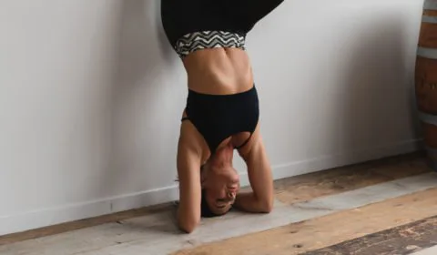 Yoga Kopfstandhocker