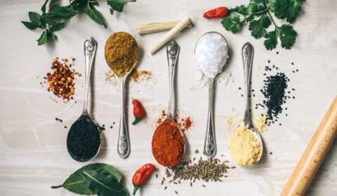 Die sechs Geschmacksrichtungen im Ayurveda
