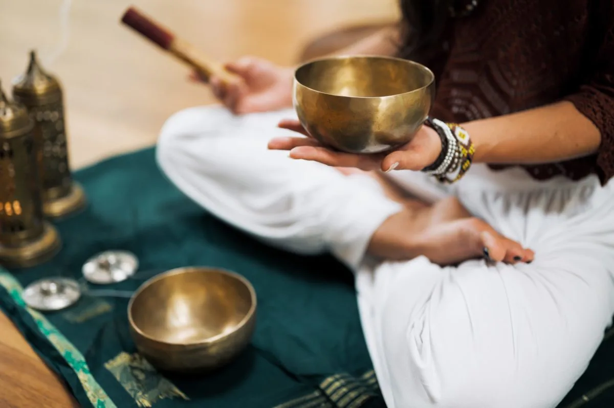 Meditation mit Klangschalen