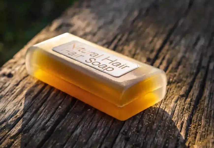 Natürliche Haarseife
