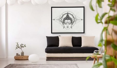 Yoga Raum zuhause einrichten
