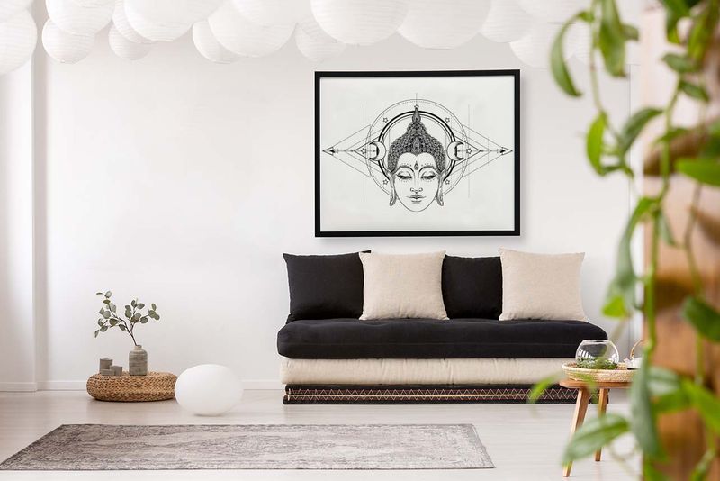 Yoga Raum zuhause einrichten