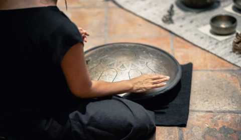 Meditation mit Handpan