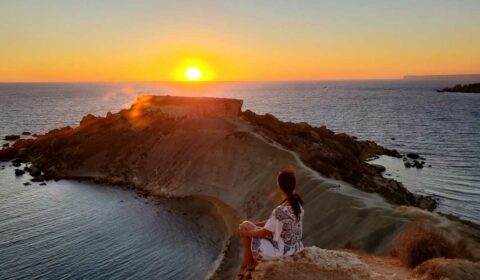 Sonnenuntergang auf Malta