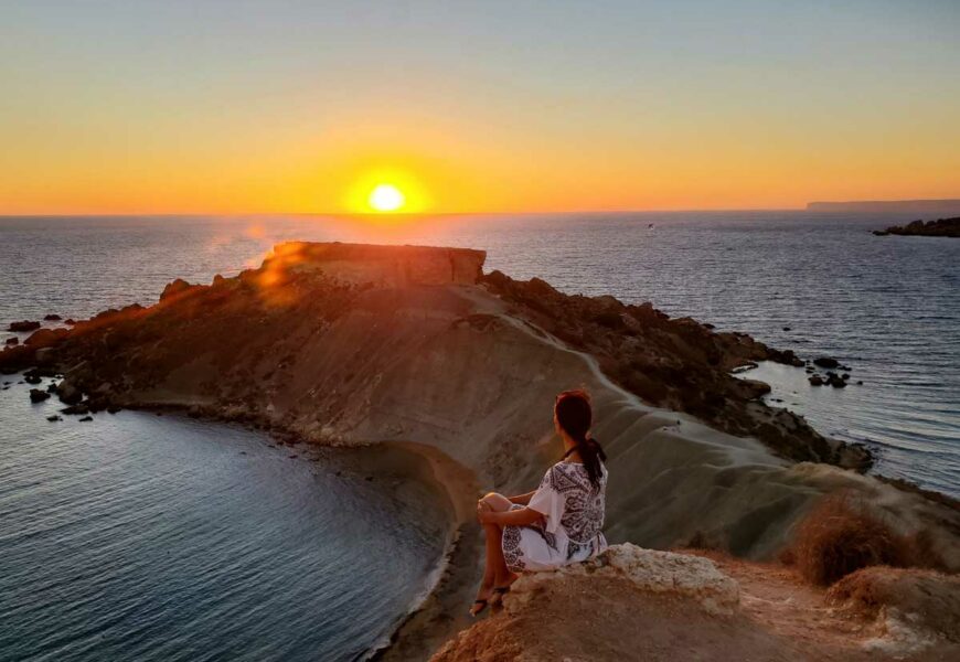 Sonnenuntergang auf Malta