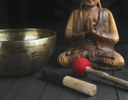 Klangschale für Meditation