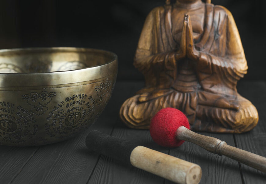 Klangschale für Meditation