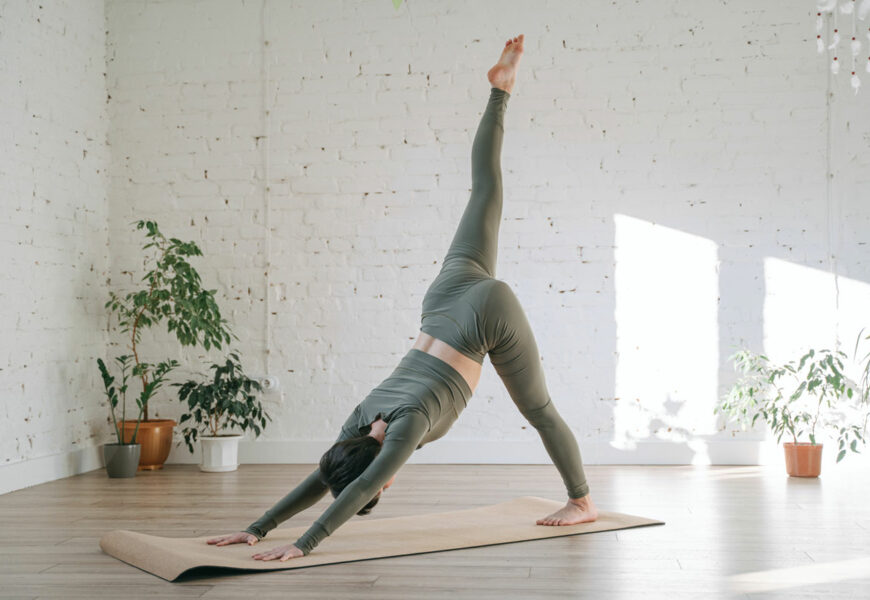 Yoga Übung bei Muskelkater