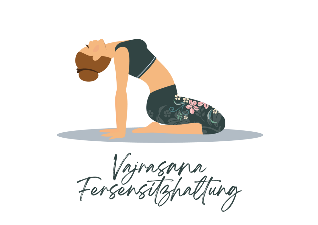 Vajrasana Fersensitzhaltung
