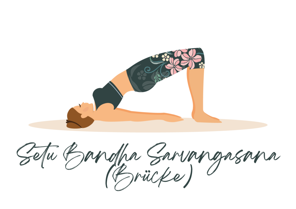 Yogaübung Setu Bandha Sarvangasana (Brücke)