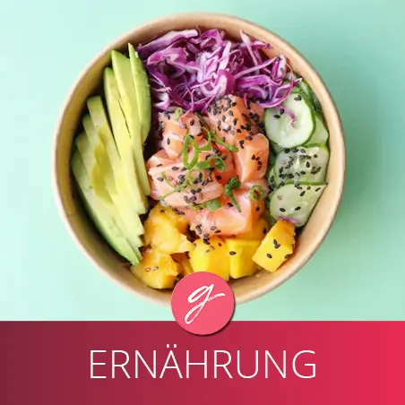 Teller mit gesundem Essen