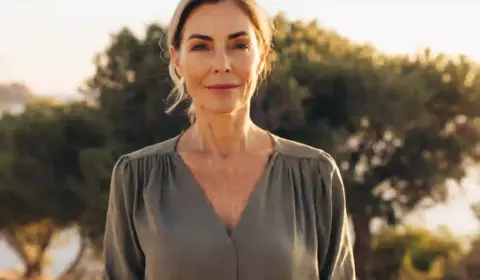 Frau in den Wechseljahren