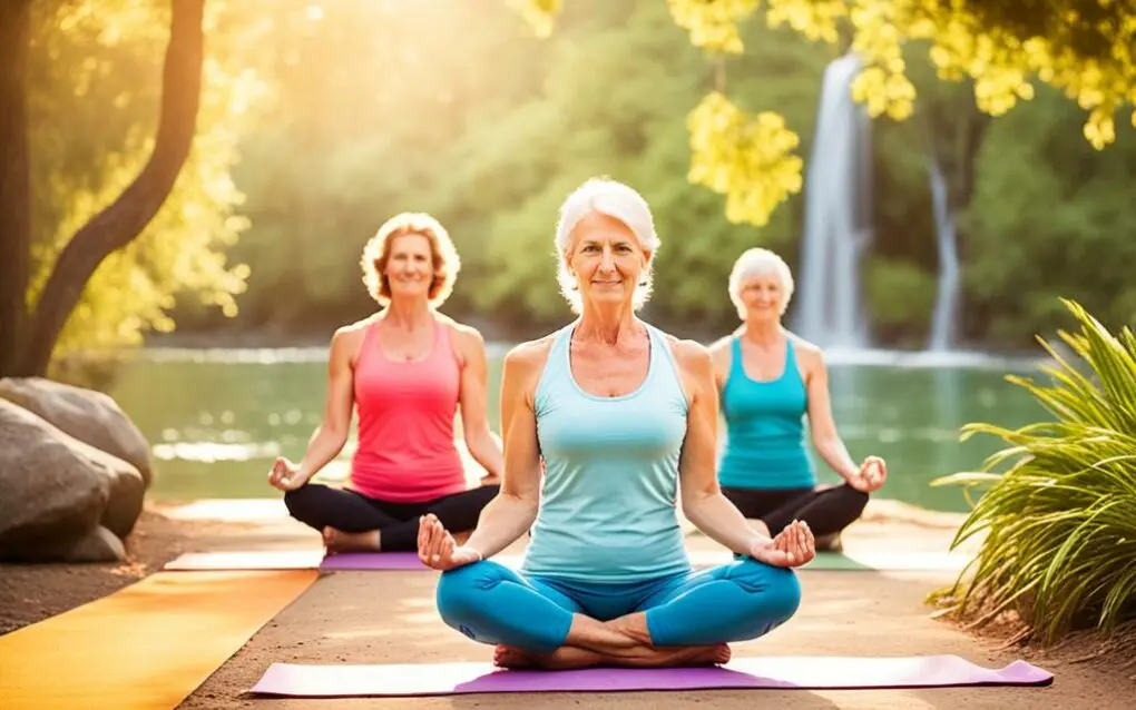 Yoga und Fitness