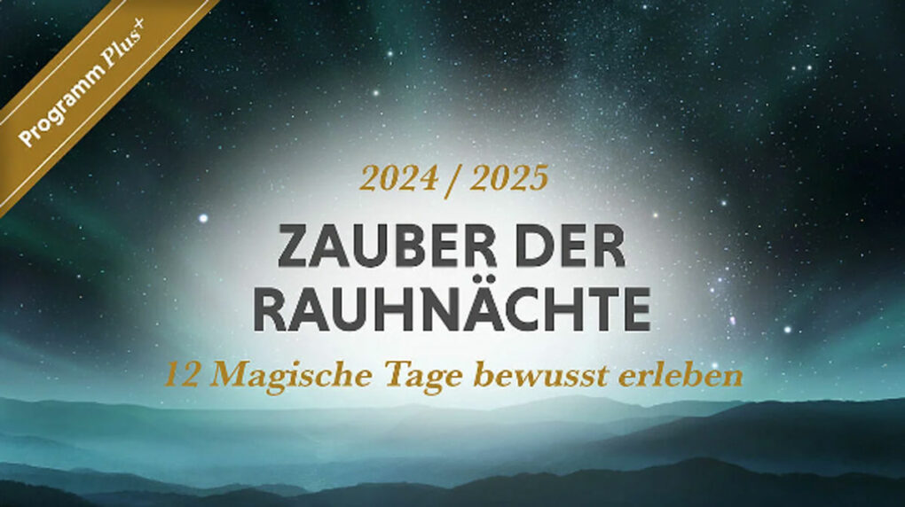 Onlinekurs für den Zauber der Rauhnächte