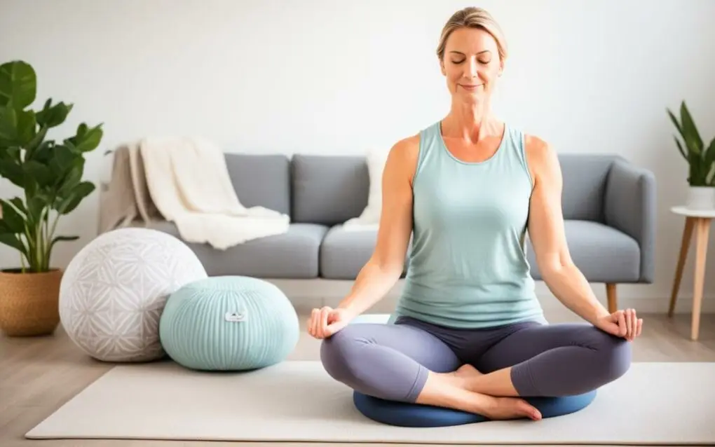 Individuell angepasstes Meditationskissen