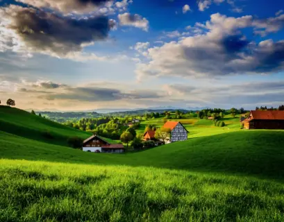 Landschaft im Allgäu