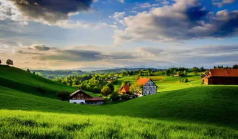 Landschaft im Allgäu