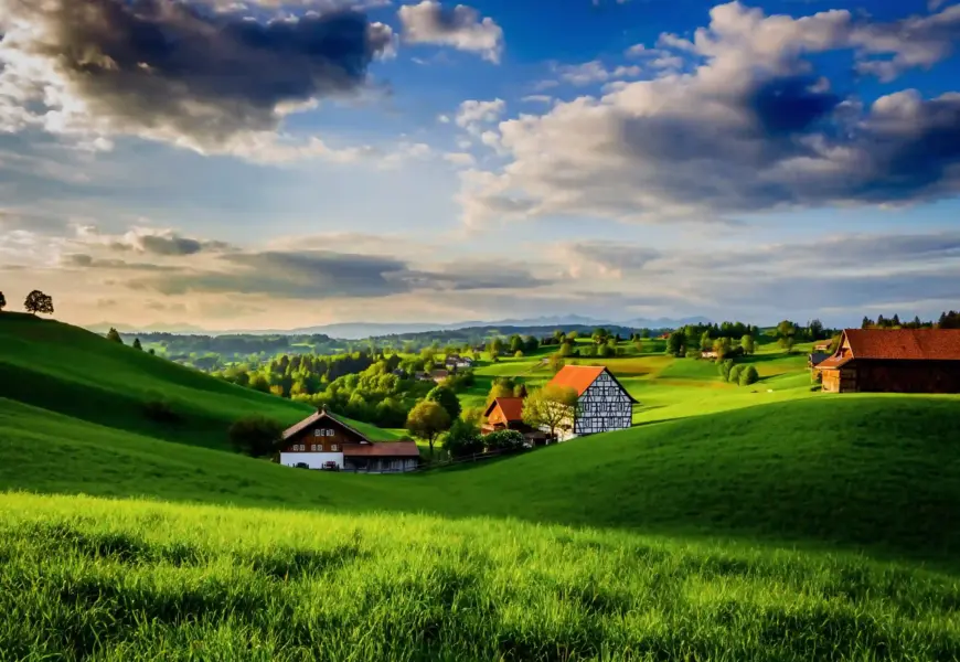 Landschaft im Allgäu