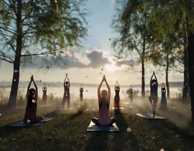 Soul Yoga Retreat mit vielen Yoginis