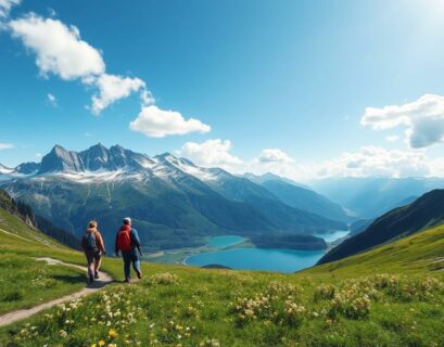 Wandern in den Tiroler Bergen
