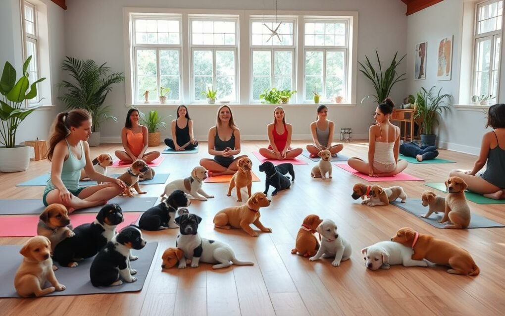 Puppy Yoga Puppy Yoga