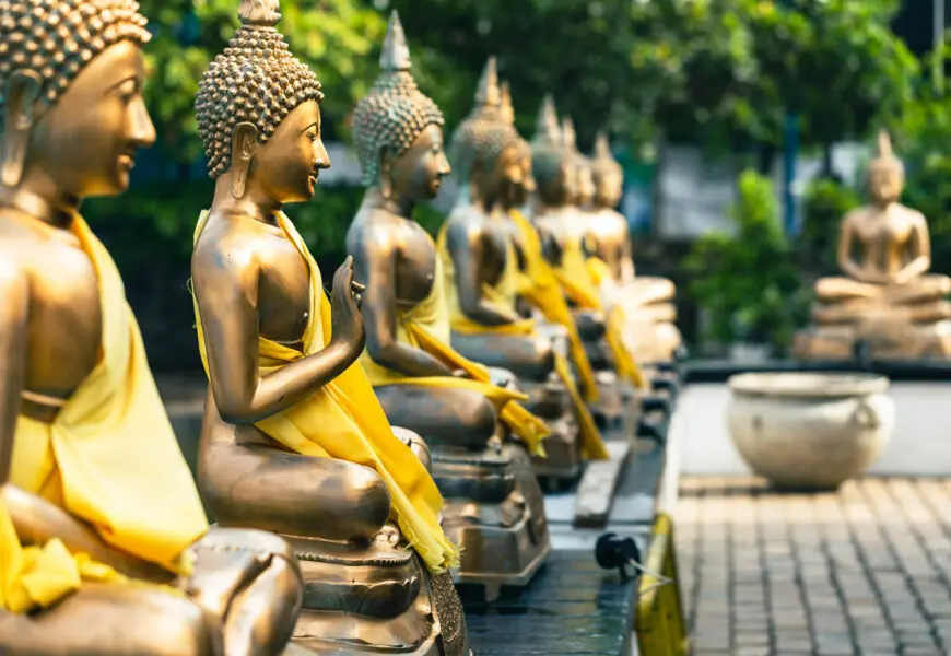 Buddha Statuen in Sri Lanka