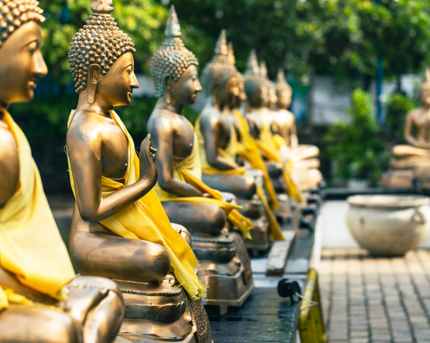 Buddha Statuen in Sri Lanka