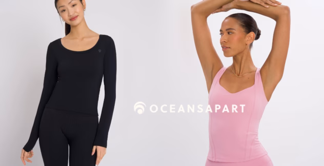 Zwei Frau tragen die Yoga Mode von Oceansapart