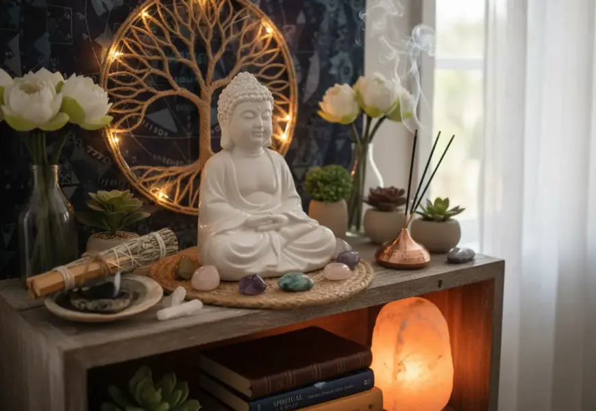 spirituelle Deko für ein spirutuelles Ritual